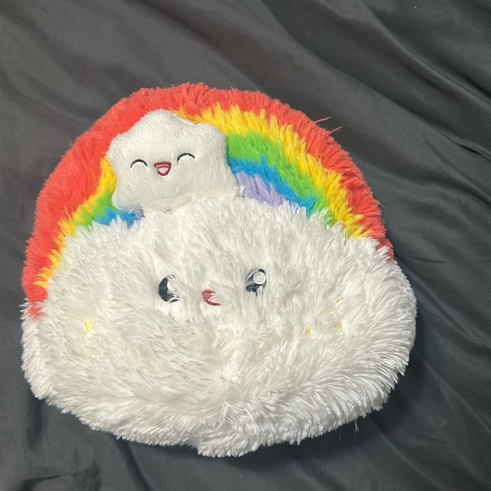 Mini rainbow squishable